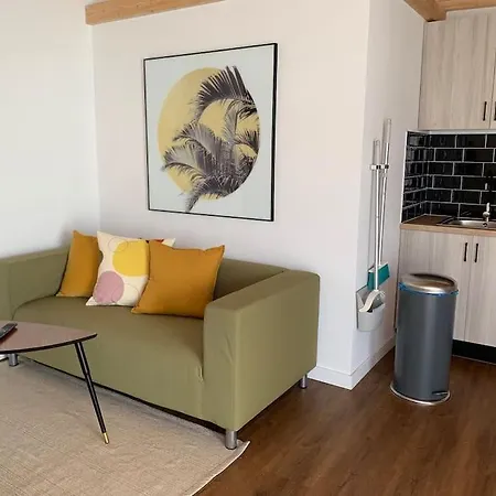 Daire Moderna Casa De Invitados Con Terraza Y Piscina *